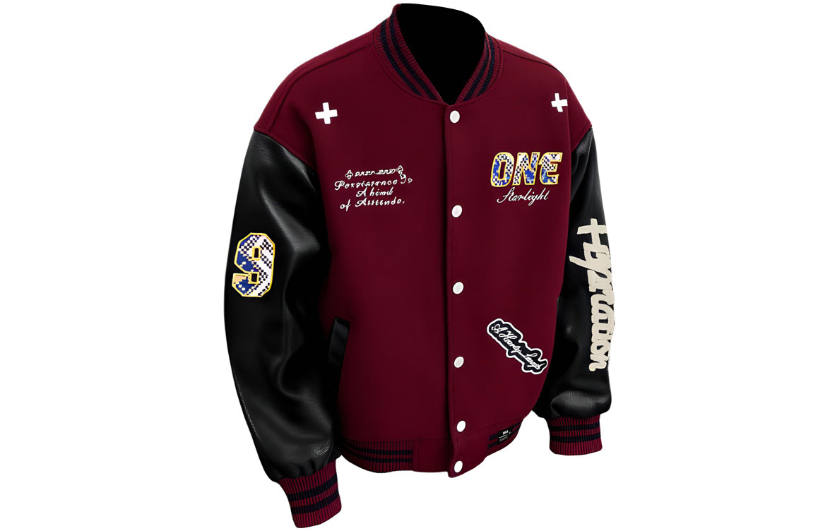 

Бейсбольная майка Unisex Moderate Straight Fit ZIAREL, maroon[removable logo]