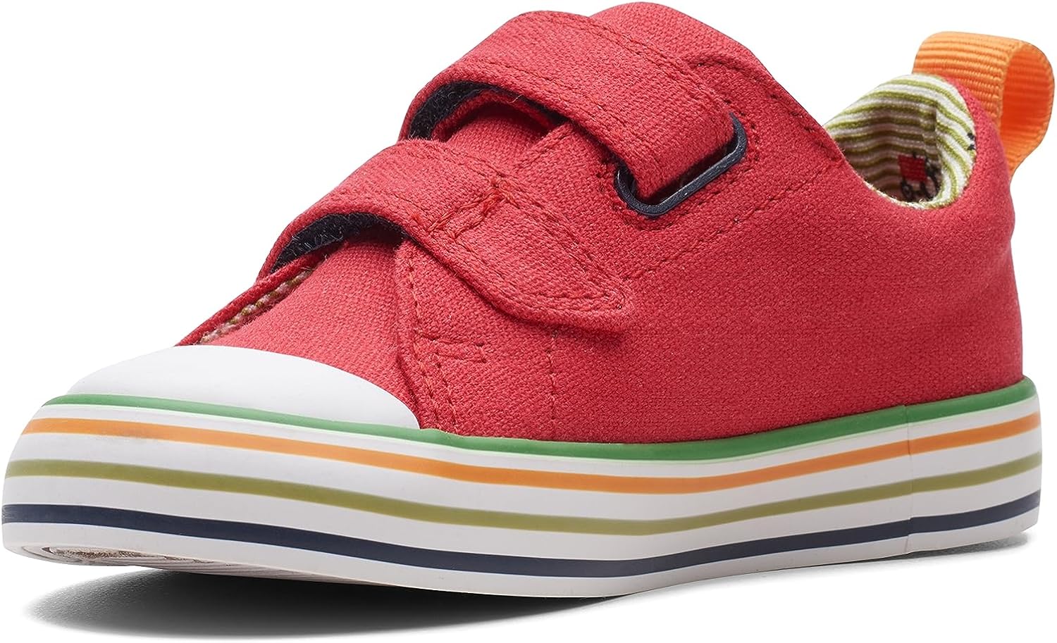 Детские кроссовки Clarks Boys Foxingtorlo T, красный — фото 4