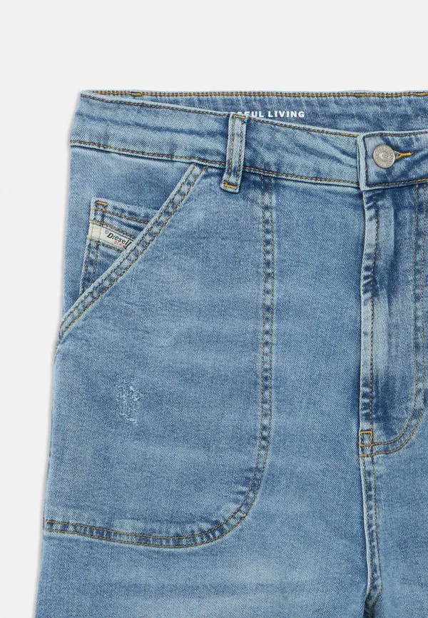 Джинсы унисекс свободного кроя d bart Diesel, Blue Denim — фото 3