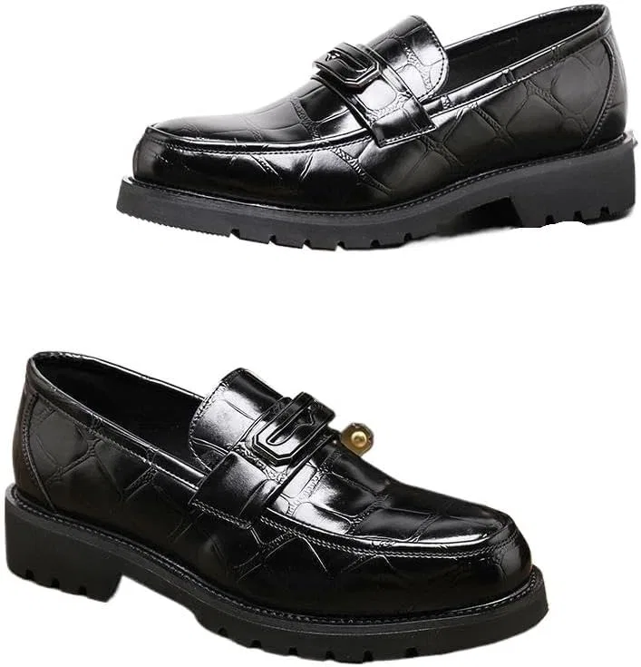 Оксфорды мужские, из натуральной кожи, Black