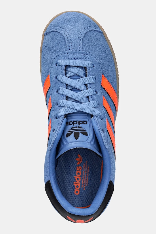 Детские кроссовки Gazelle Adidas Originals, синий — фото 4