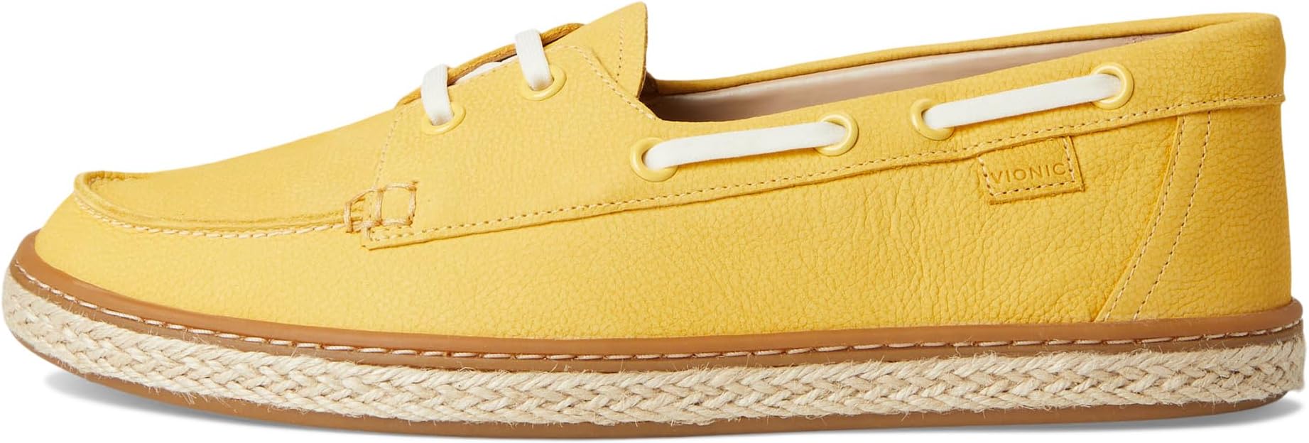 Лоферы VIONIC Bay, цвет Butter Yellow Nubuck — фото 4