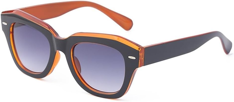 

Поляризованные квадратные солнцезащитные очки для женщин, винтажные солнцезащитные очки для мужчин, ретро-солнцезащитные очки, модные солнцезащитные очки для вождения WNCKSQ, C2platebrown