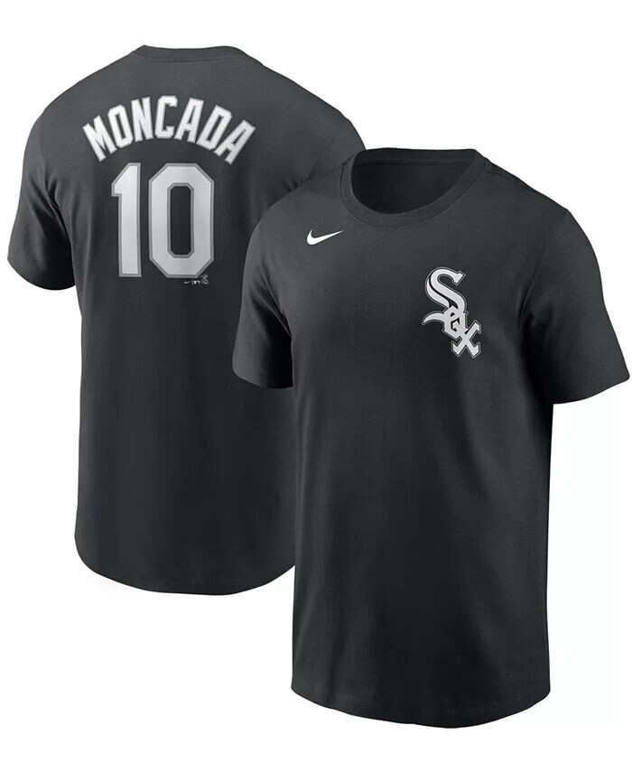 

Черная футболка Big Boys Yoan Moncada Chicago White Sox с именем и номером игрока Nike