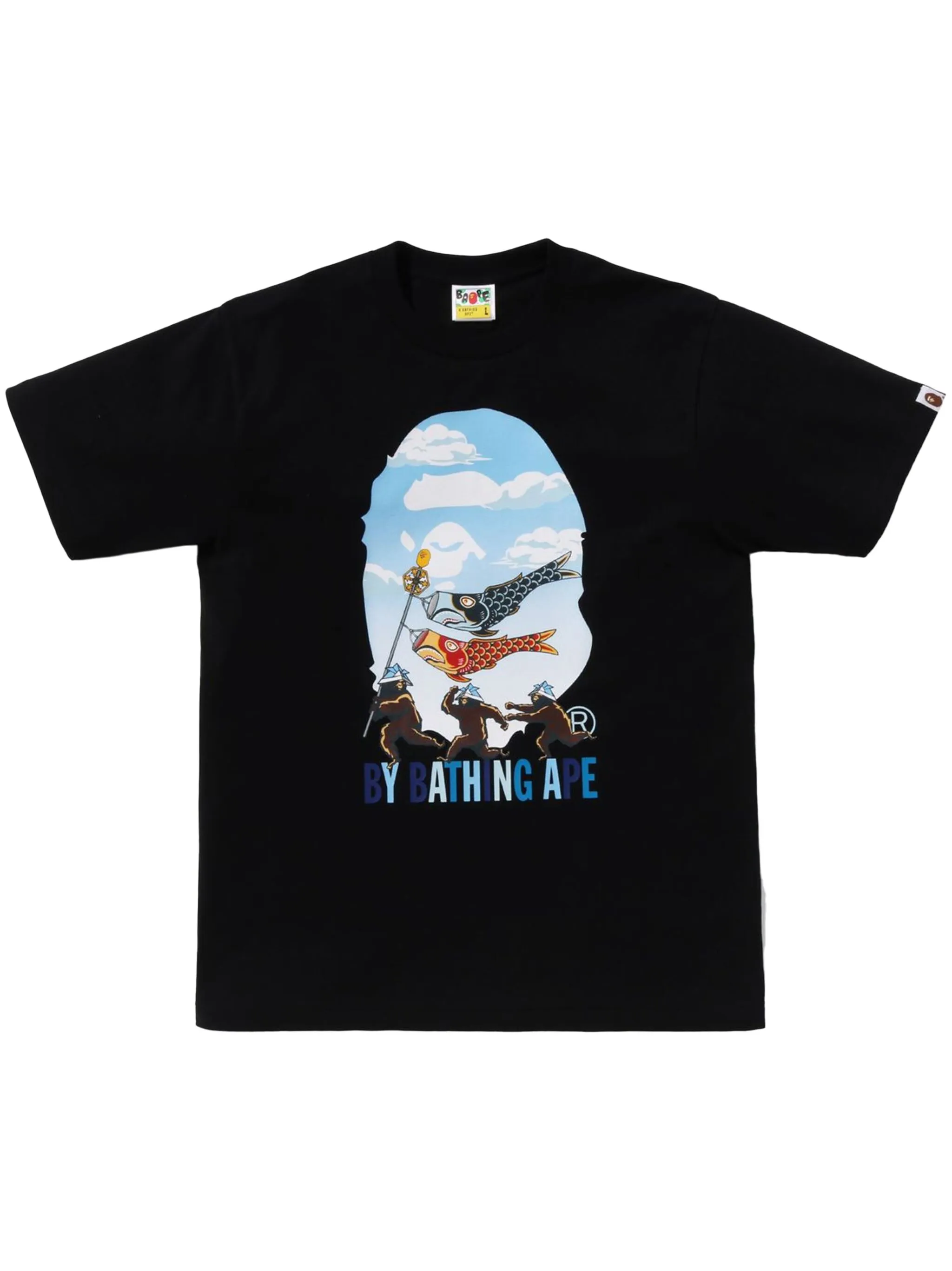 

Футболка Carp Streamer A Bathing Ape, черный