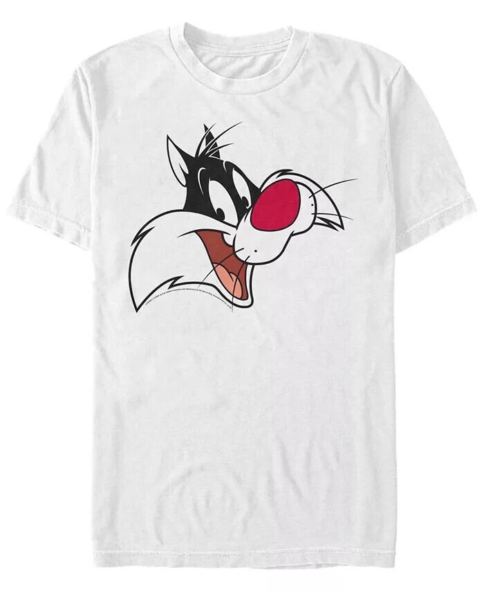 

Мужская футболка с коротким рукавом Looney Tunes Sylvester Big Face Fifth Sun