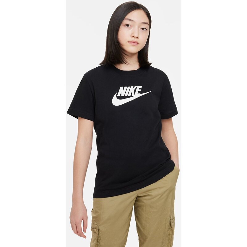 

Shirt g nsw tee futura ss boy Nike, черный