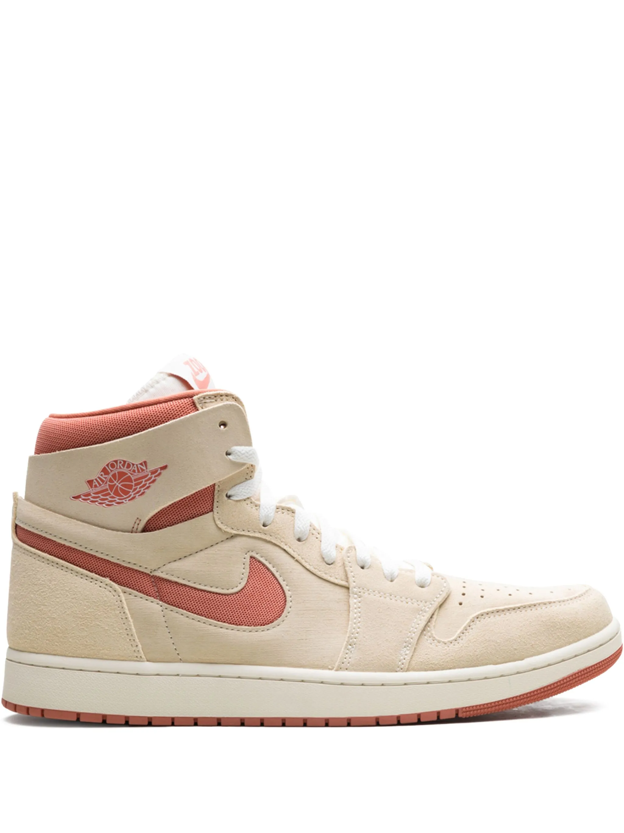 

Кроссовки Jordan 1 High Zoom Air CMFT 2 Terra Burnt Sunrise, бежевый