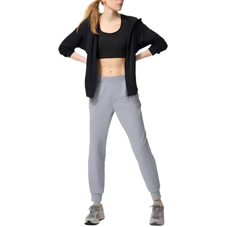 

UNIQLO Женские повседневные брюки серого цвета