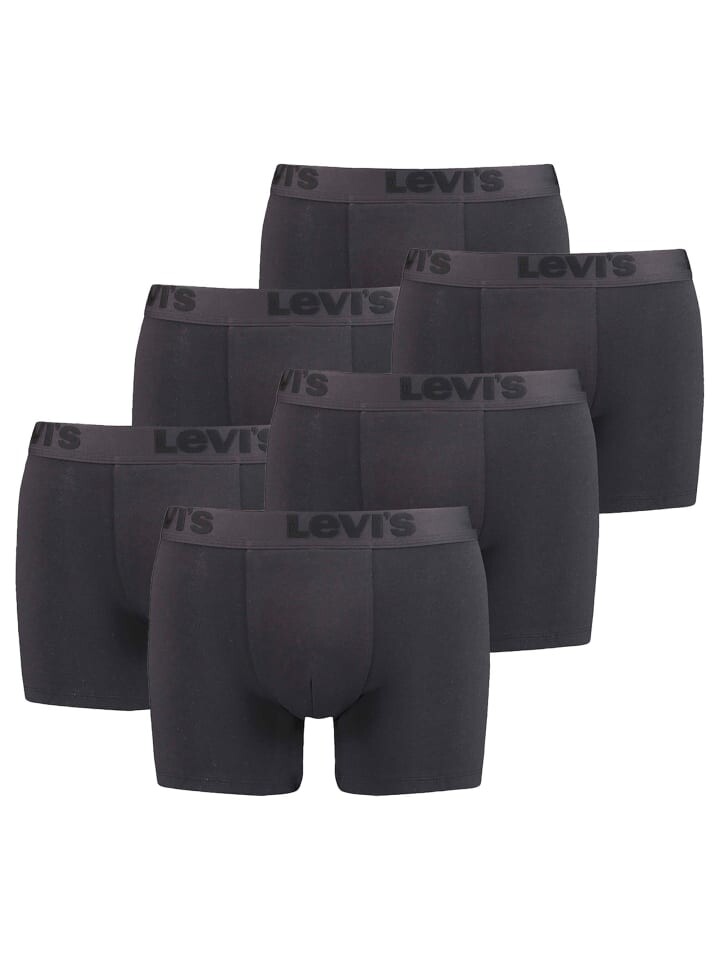 

Боксеры Levi´s short 6er Pack, черный