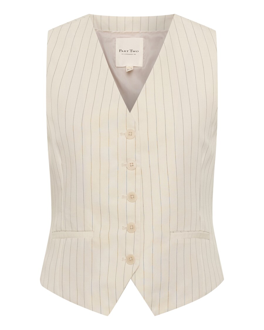 

Костюмный жилет Part Two NadhiaPW, белый