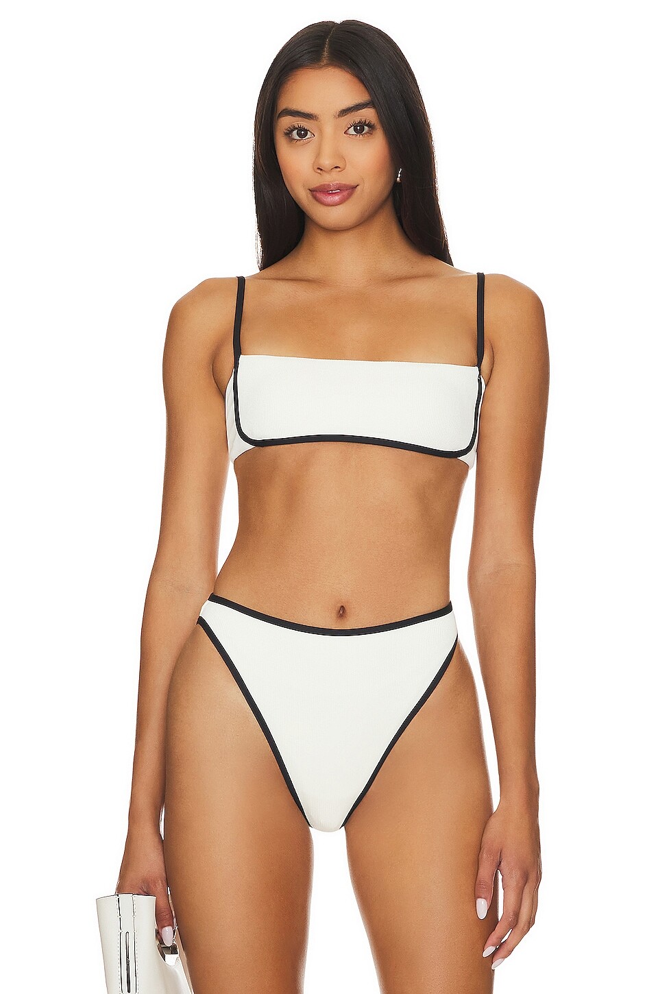 

Топ бикини L*SPACE Hazel, цвет Cream & Black