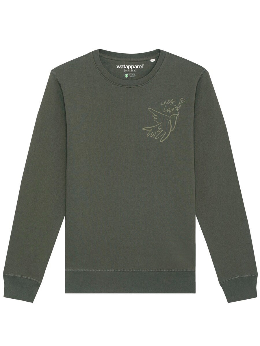 

Свитер Watapparel Sweatshirt Self Love, цвет khaki/fir