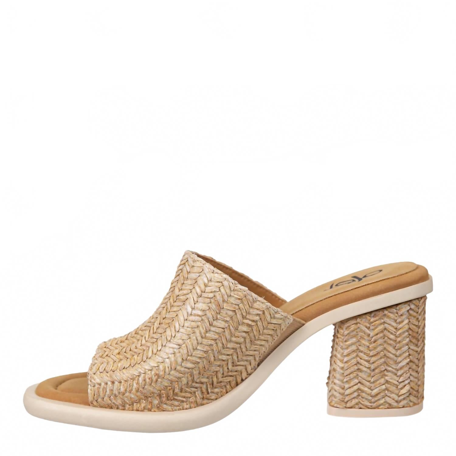 Women's Bravura Raffia Sandal In Beige OTBT — фото 4
