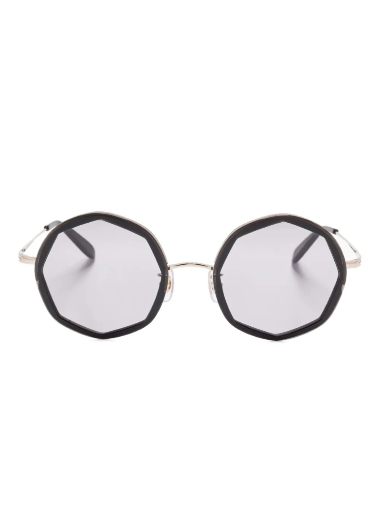 

Солнцезащитные очки Megane and Me в геометрической оправе, черный