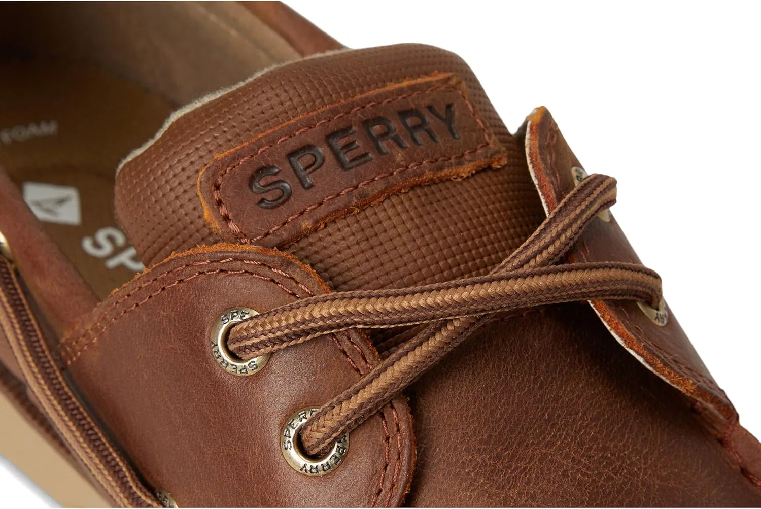 Мужские лодочные туфли Sperry Surveyor с двумя люверсами, Natural — фото 2