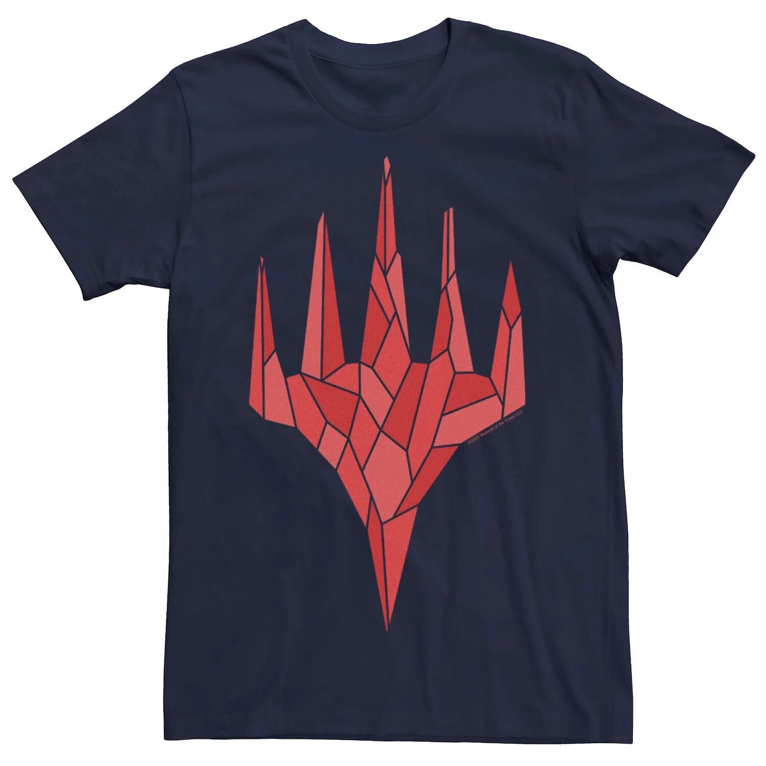 

Мужская магия: футболка The Gathering Red Crystal Licensed Character, синий