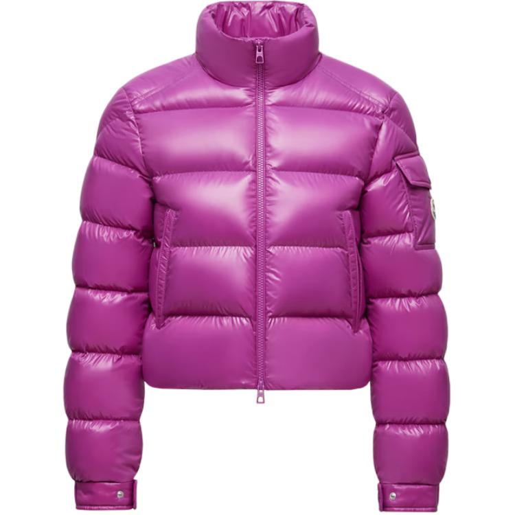 

Moncler Куртка Петра с высоким воротником и стёганой отделкой, Fuchsia