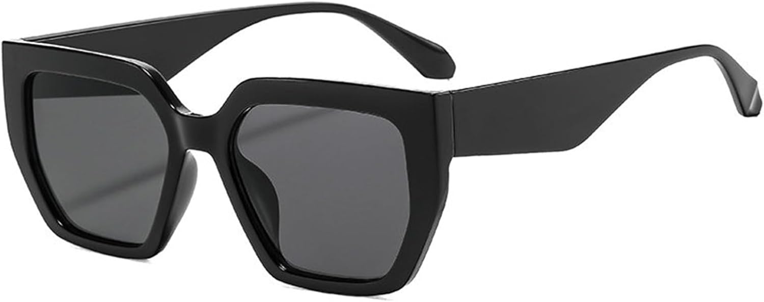 

Willochra Модные большие солнцезащитные очки «кошачий глаз» для женщин, ретро-очки в толстой оправе, квадратные солнцезащитные очки с градиентным переходом цвета, винтажные женские солнцезащитные очки, C1