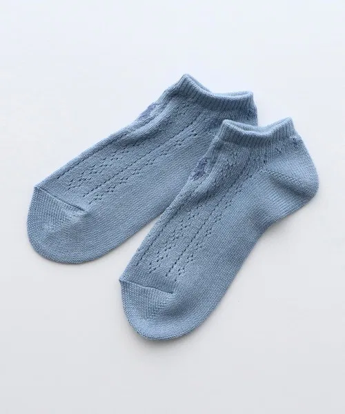 Носки женские с логотипом Polo Ralph Lauren, хлопковые, синие