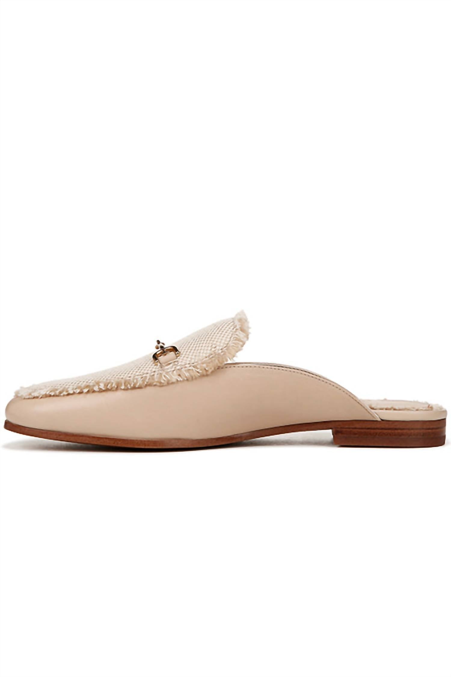 Женские мюли Linnie Fray Bit в цвете песочная ракушка Sam Edelman, Sandshell — фото 2