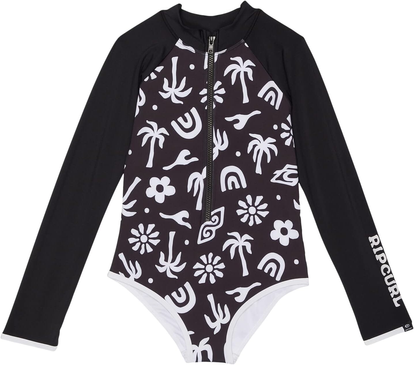 

Купальник Rip Curl Kids Low Tide Long Sleeve Surf Suit, цвет Washed Black
