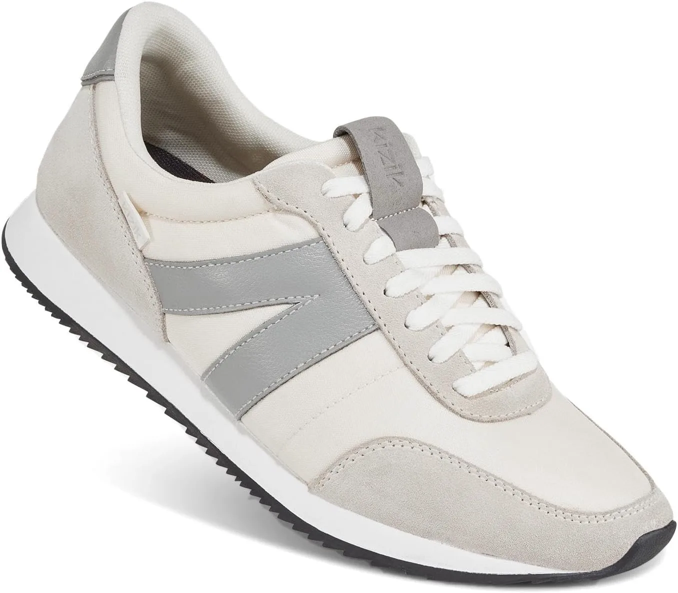 

Кроссовки Kizik Slip On: Milan - удобные, ретро из нейлона и замши, мужские и женские прогулочные туфли с поддержкой свода стопы, удобство без использования рук, для ношения весь день