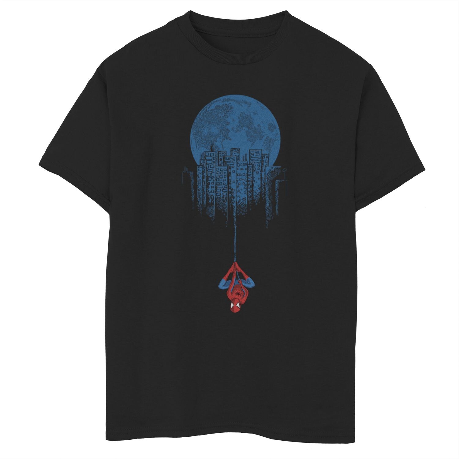 

Футболка с рисунком Spidey для мальчиков 8–20 лет Marvel Universe Licensed Character