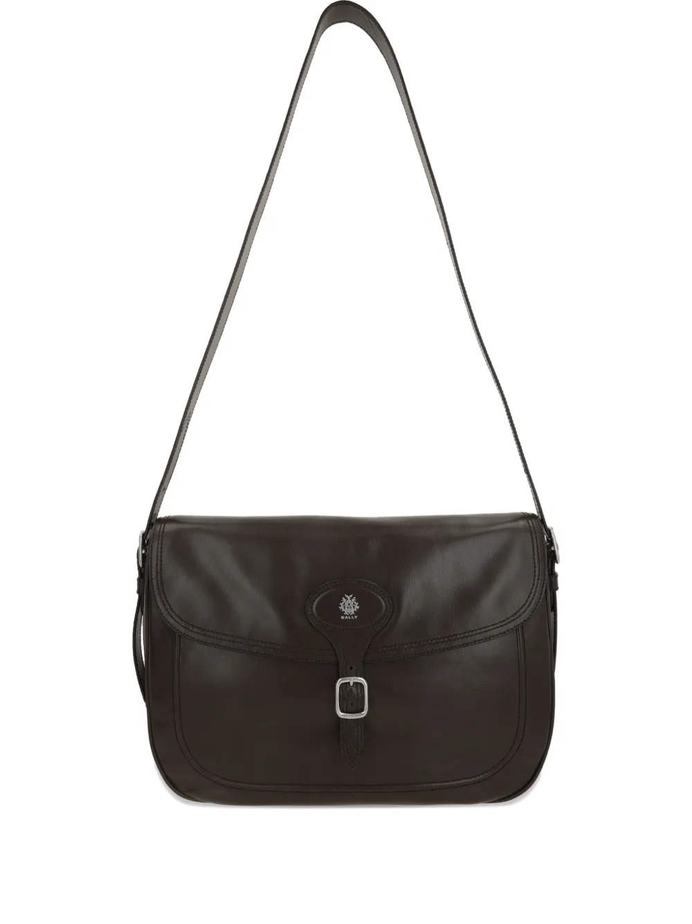 

Сумка на плечо с пряжкой Bally, коричневый