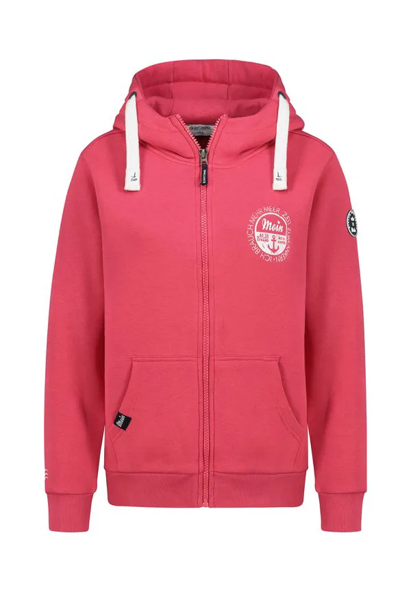 

Толстовка на молнии с принтом mit küstenback Eight 2 Nine, Pink, Розовый, Толстовка на молнии с принтом mit küstenback Eight 2 Nine, Pink