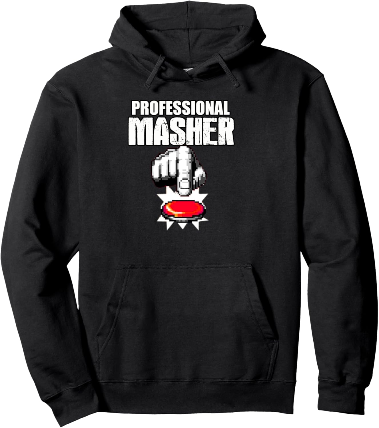 

Профессиональная толстовка с капюшоном Masher Lil Majin, черный