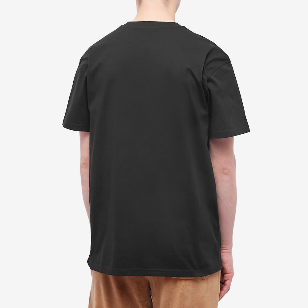 Футболка Carhartt WIP с американским шрифтом, черный — фото 3