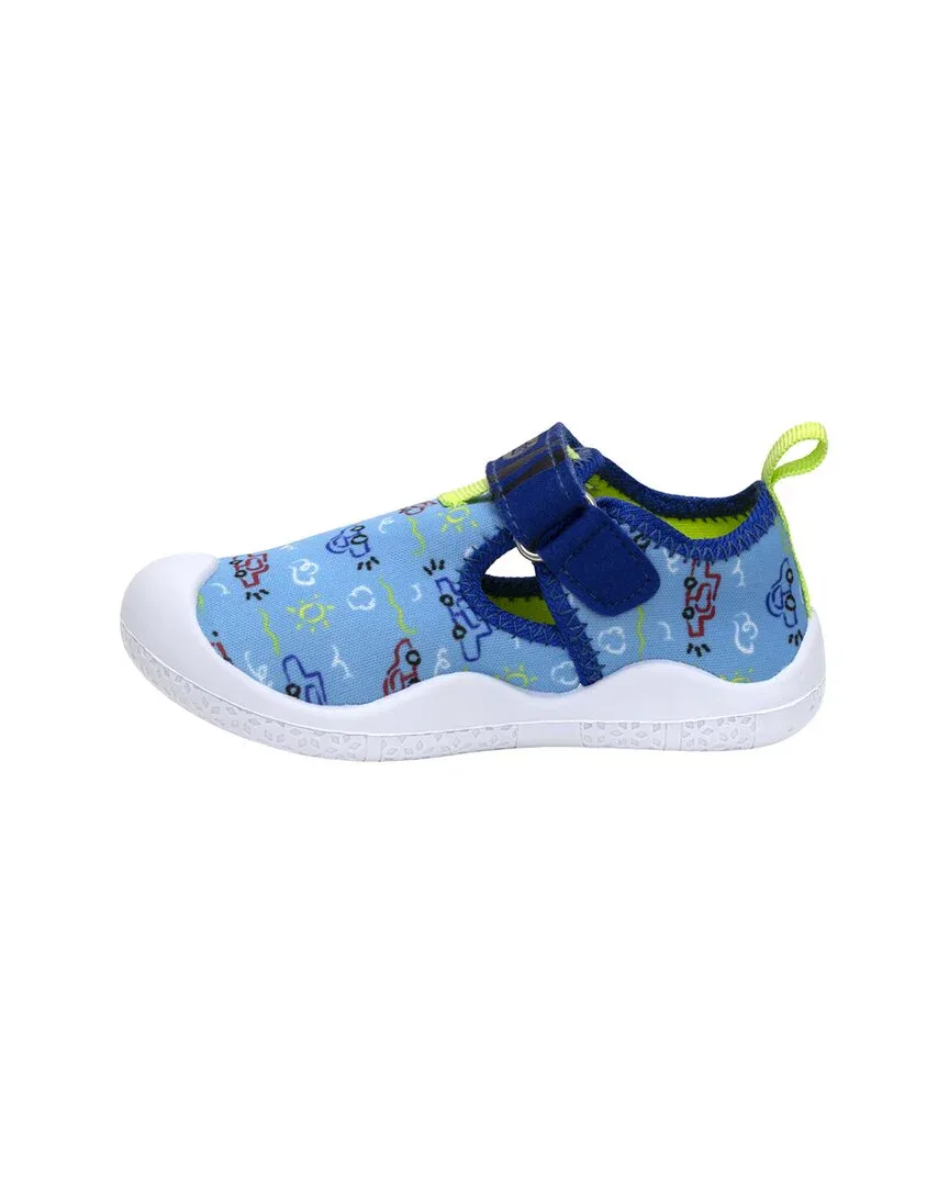 Robeez Crayola Car Doodles Water Shoe, синий — фото 2