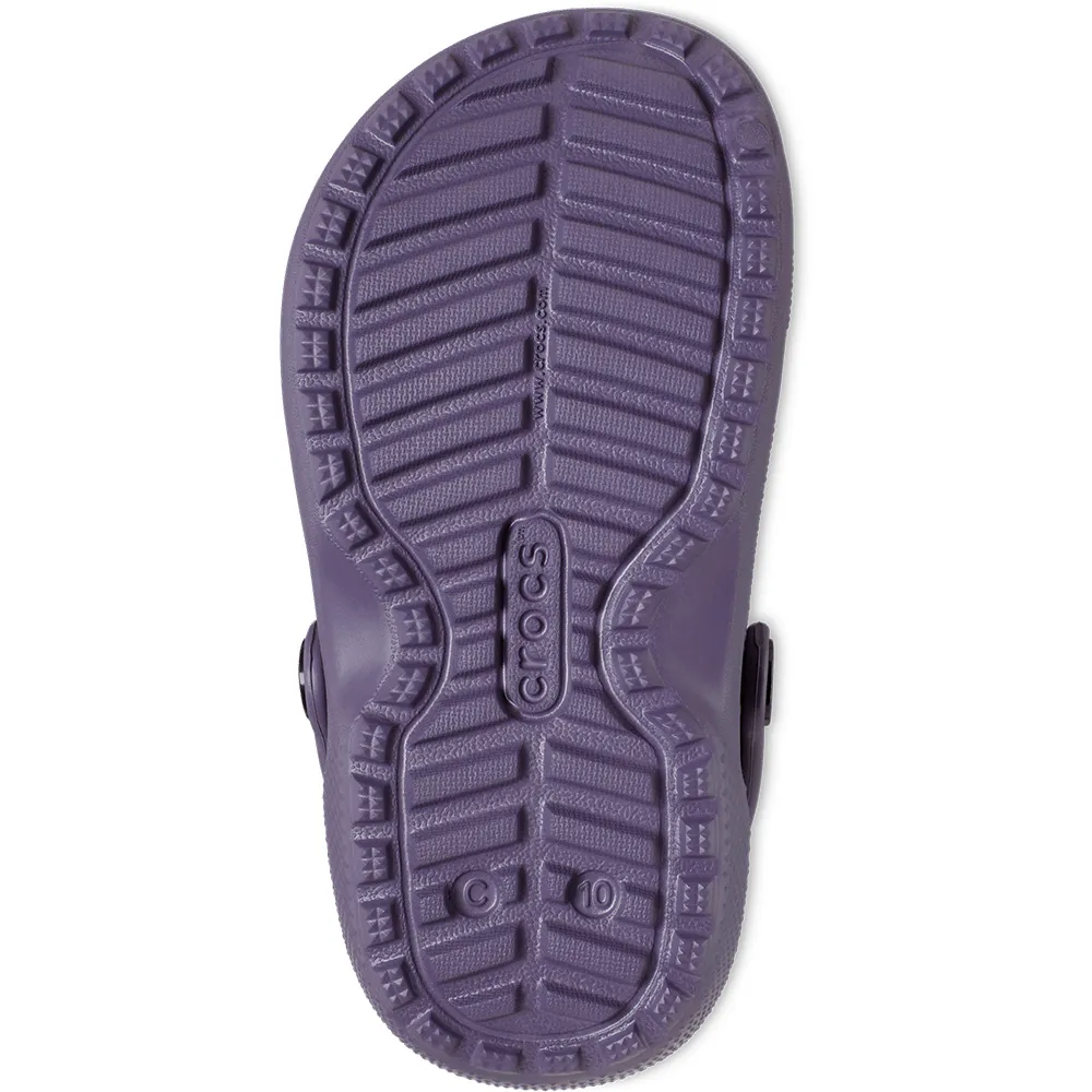 Классические сабо Crocs с подкладкой T, фиолетовый — фото 2