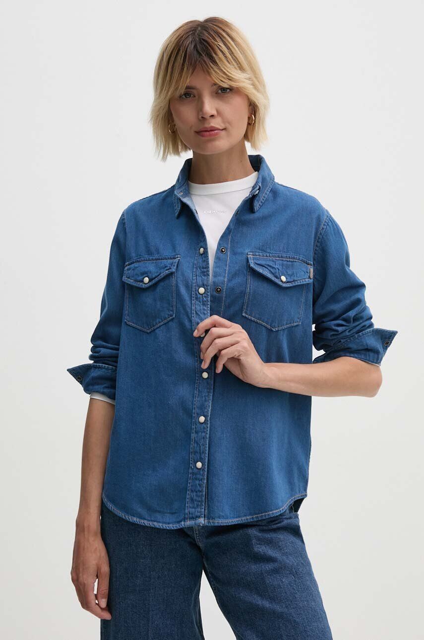 

Рубашка Pepe Jeans REGULAR SHIRT, синий