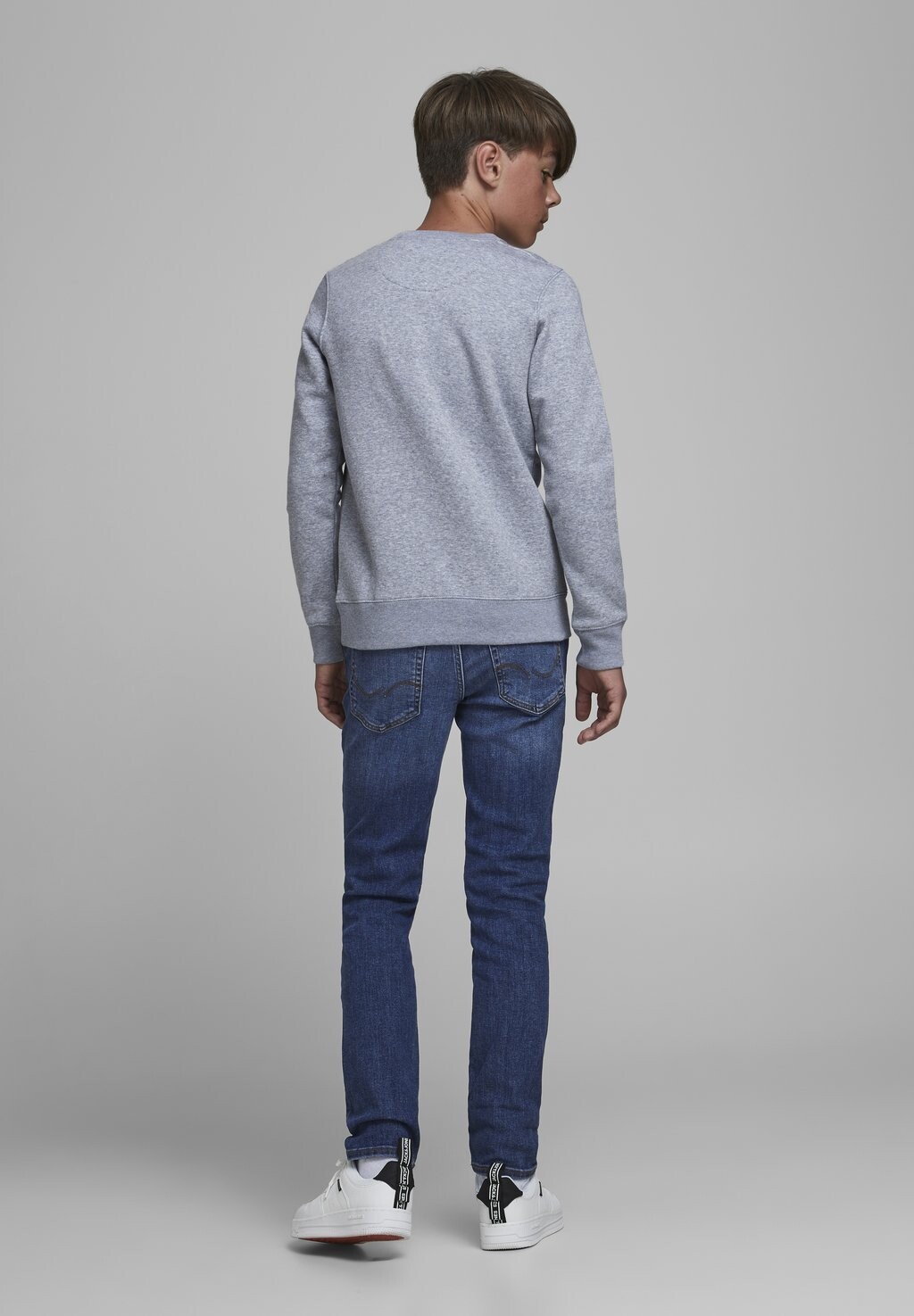 Джинсы Skinny Fit GLENN ORIGINAL Jack & Jones Junior, цвет blue denim — фото 3