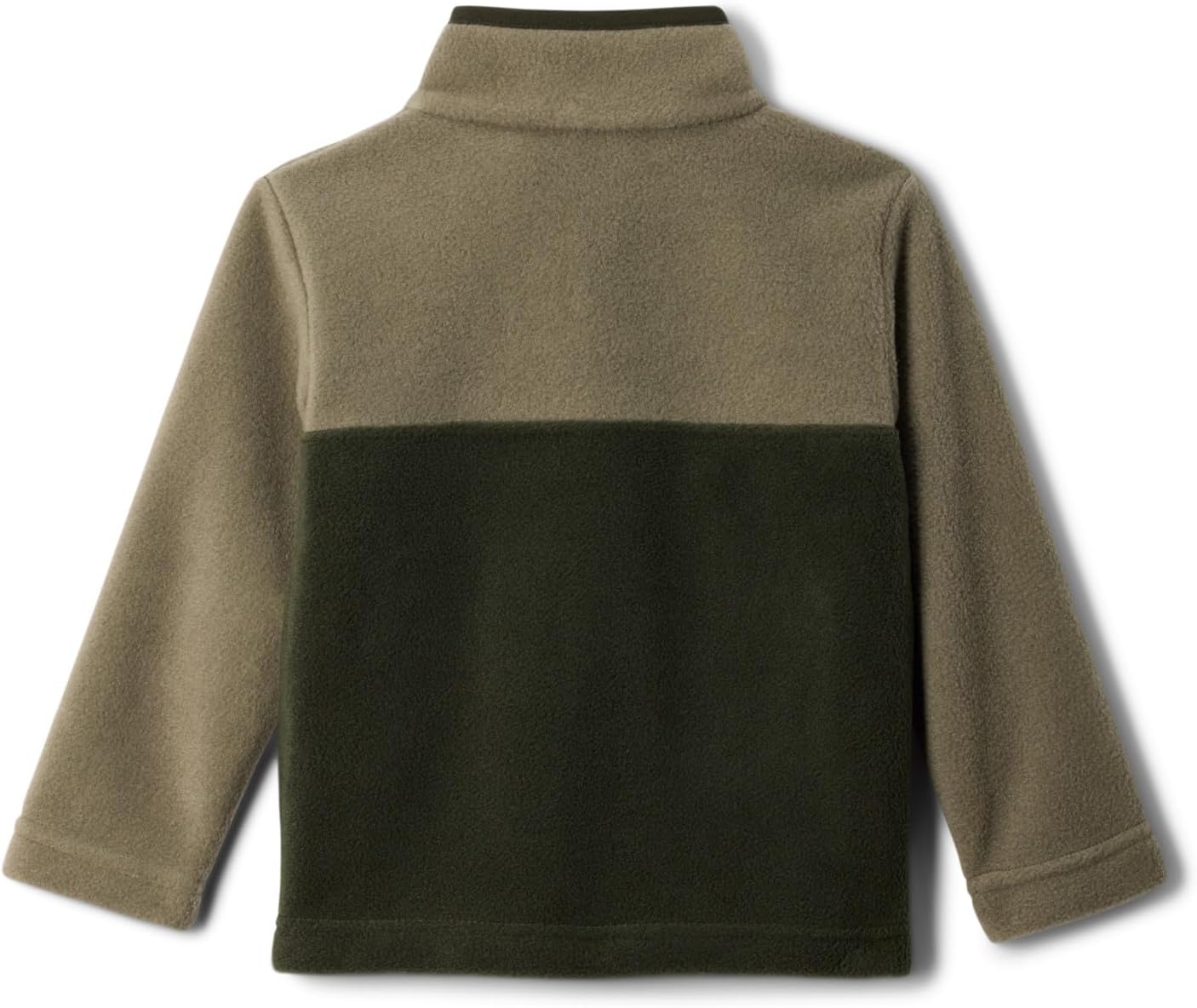 Columbia unisex-child Steens Mtn 1/4 Snap Fleece Pull-over, Greenscape/Stone Green — фото 4