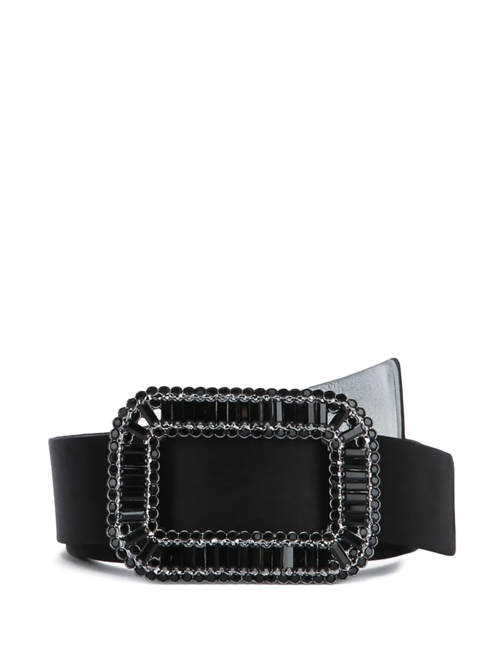 

Ремень Pilgrim с кристаллами Roger Vivier, черный