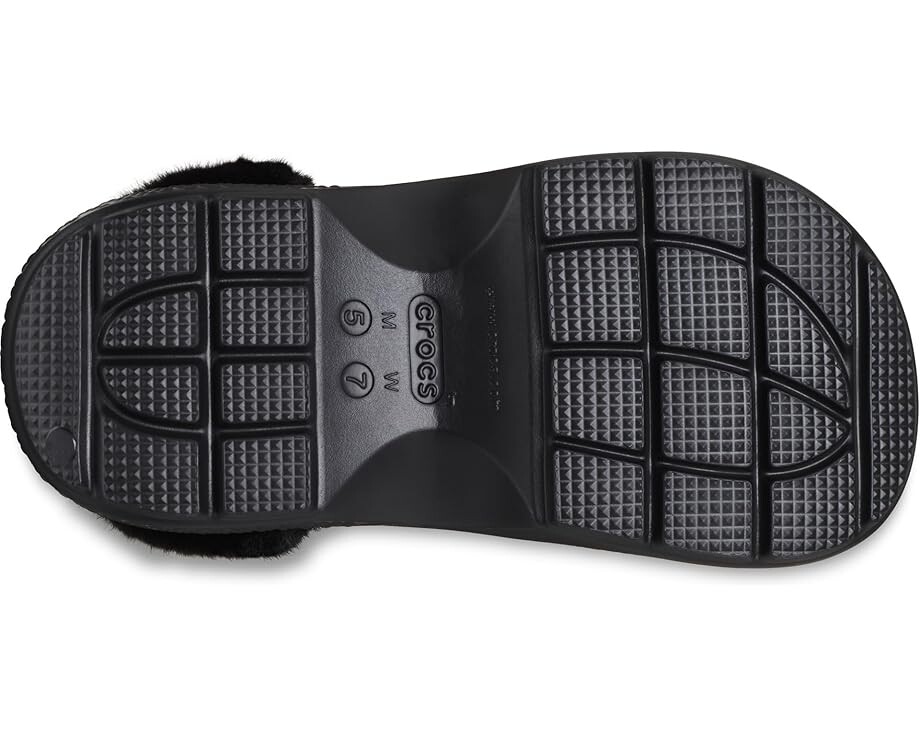 Сабо Unisex Crocs Stomp Lined Clogs, цвет Black Cat — фото 3
