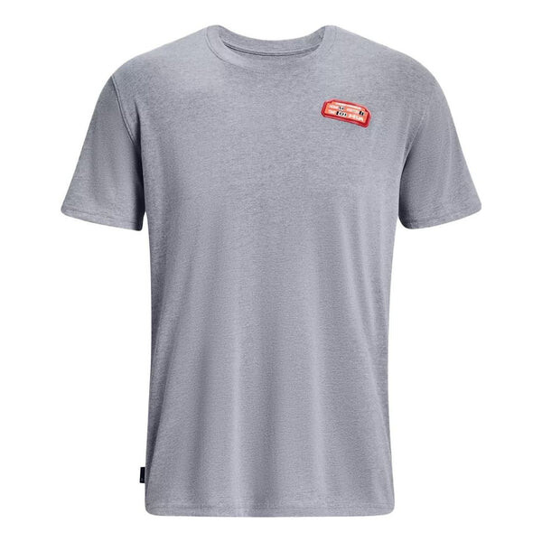 

Футболка heavyweight t-shirt 'grey' Under Armour, серый