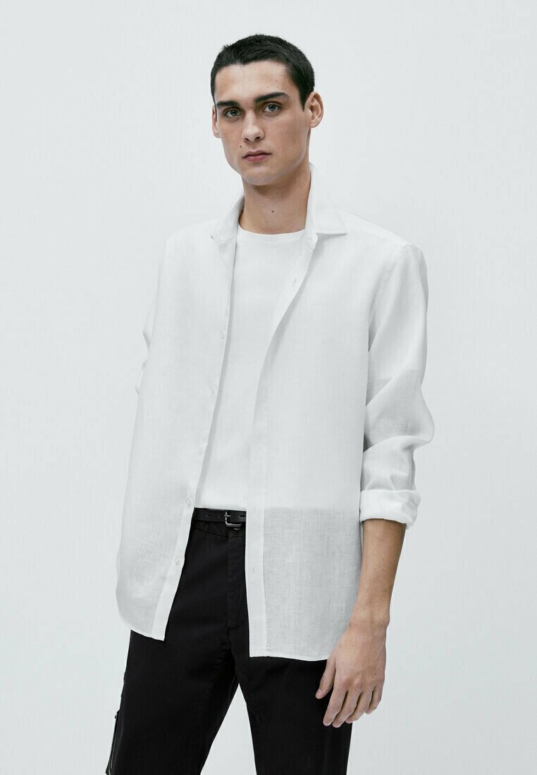 

Рубашка Massimo Dutti, цвет white