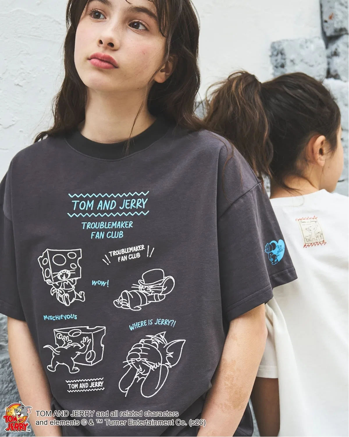 Детская футболка pom ponette junior "TOM AND JERRY" Big T-Shirt