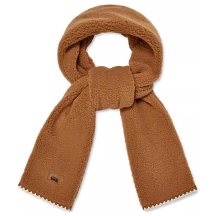 

UGG Пушистый волнистый шарф, Chestnut