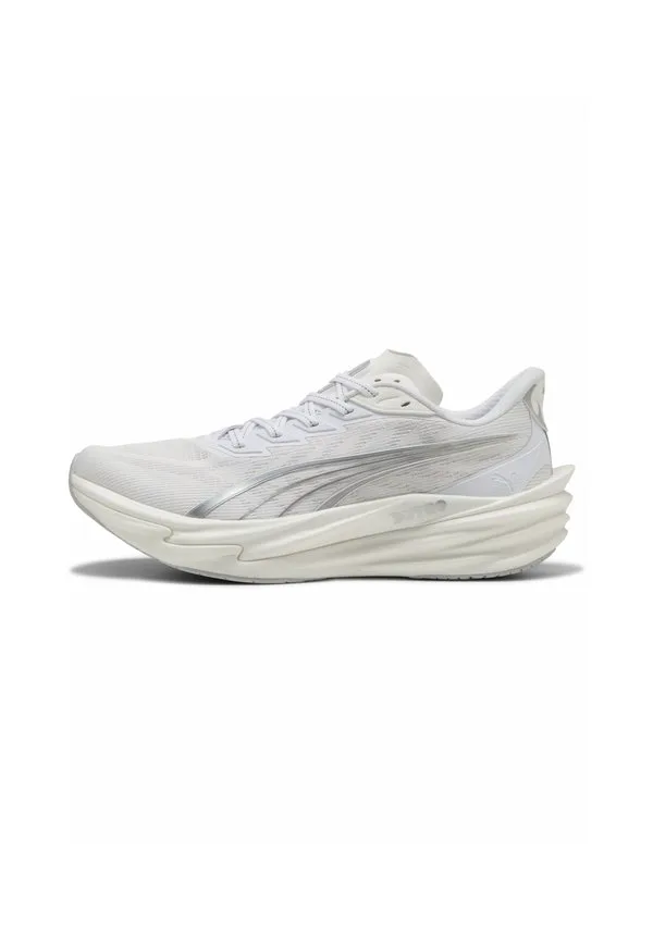 Кроссовки для бега по шоссе deviate nitro 4 Puma, White-Feather Gray
