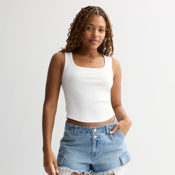 

Укороченные шорты для юниоров Tinseltown, цвет vintage light wash