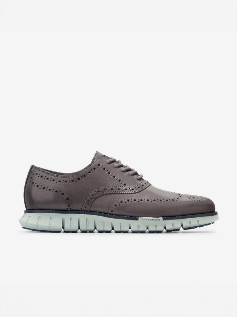Туфли на шнуровке Cole Haan ZG RMSTD WING ULINED, серый — фото 2