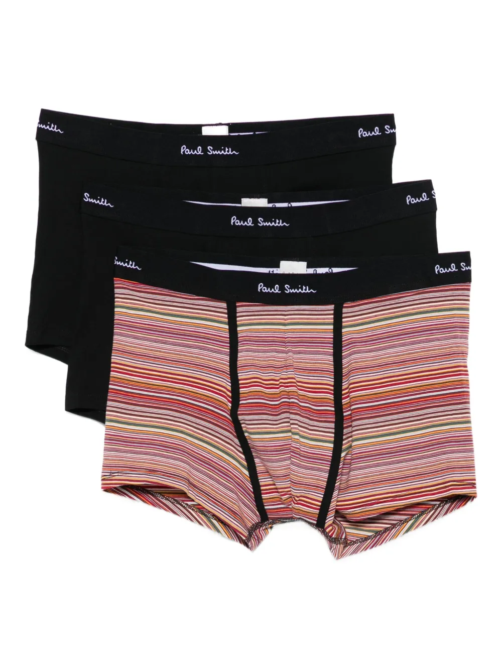 

Комплект из трех боксеров с принтом PS Paul Smith, черный