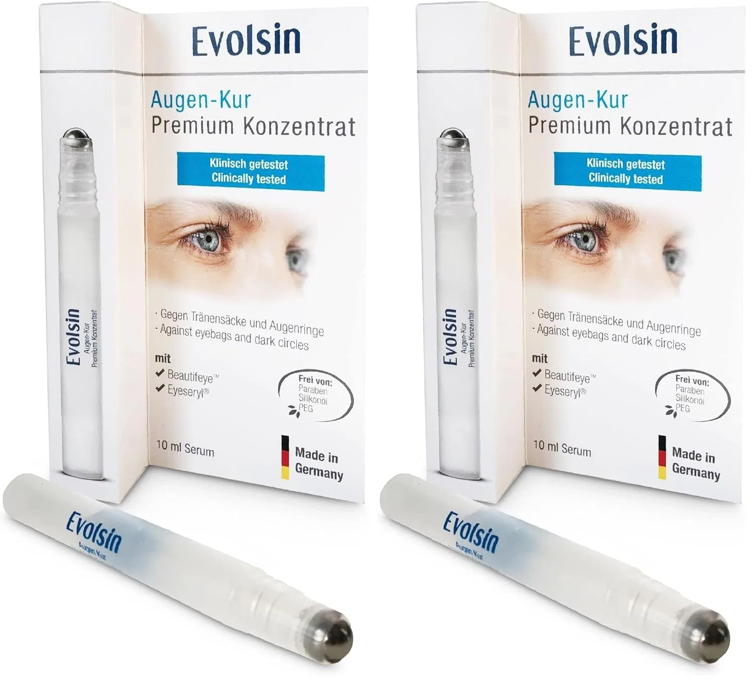 Сыворотка для кожи вокруг глаз «Eye Serum» от Evolsin (2 шт.) Evolsin