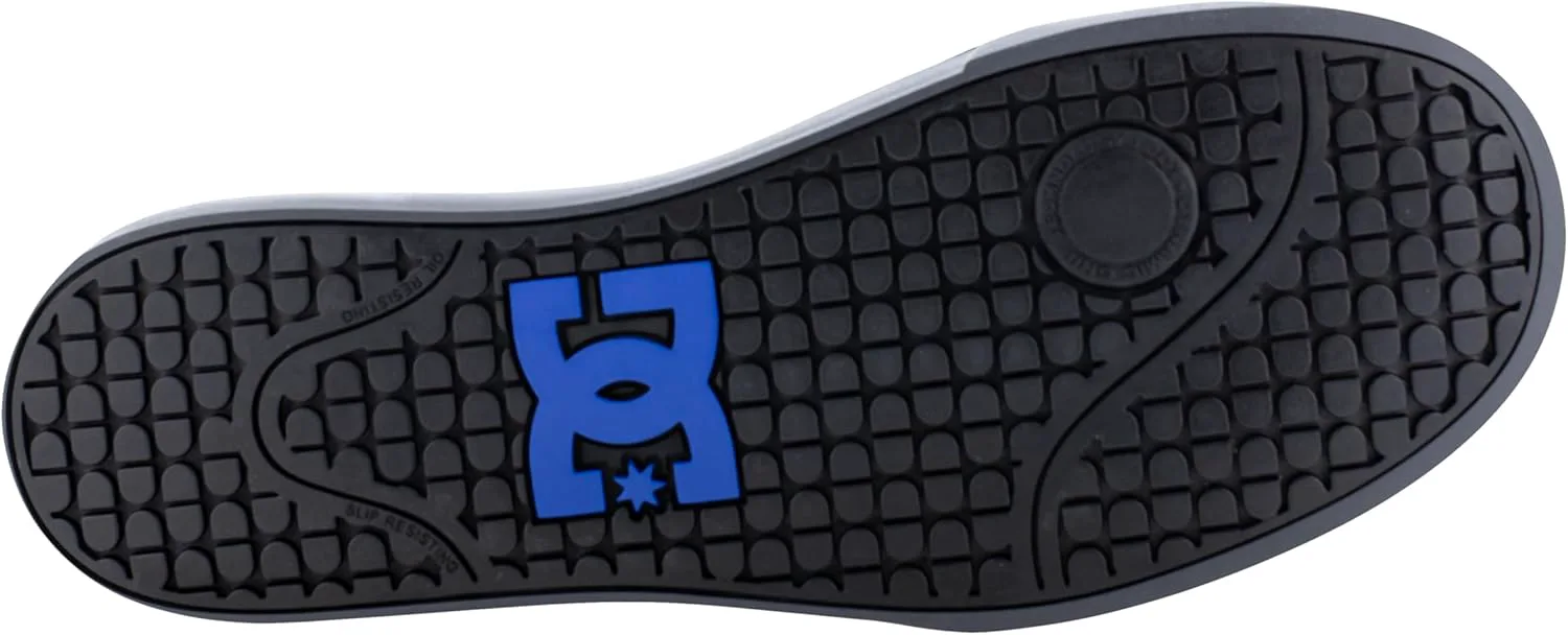 Мужские ботинки DC Shoes Pure Work черные, серые и синие с композитным носком, серый — фото 4