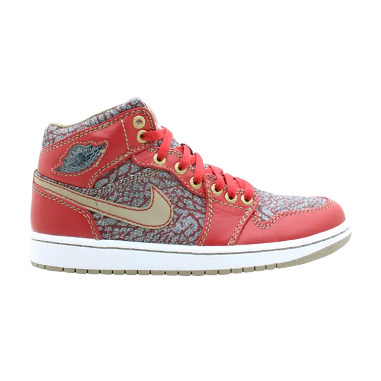 

Кроссовки Air Jordan 1 Retro 'Levis', красный